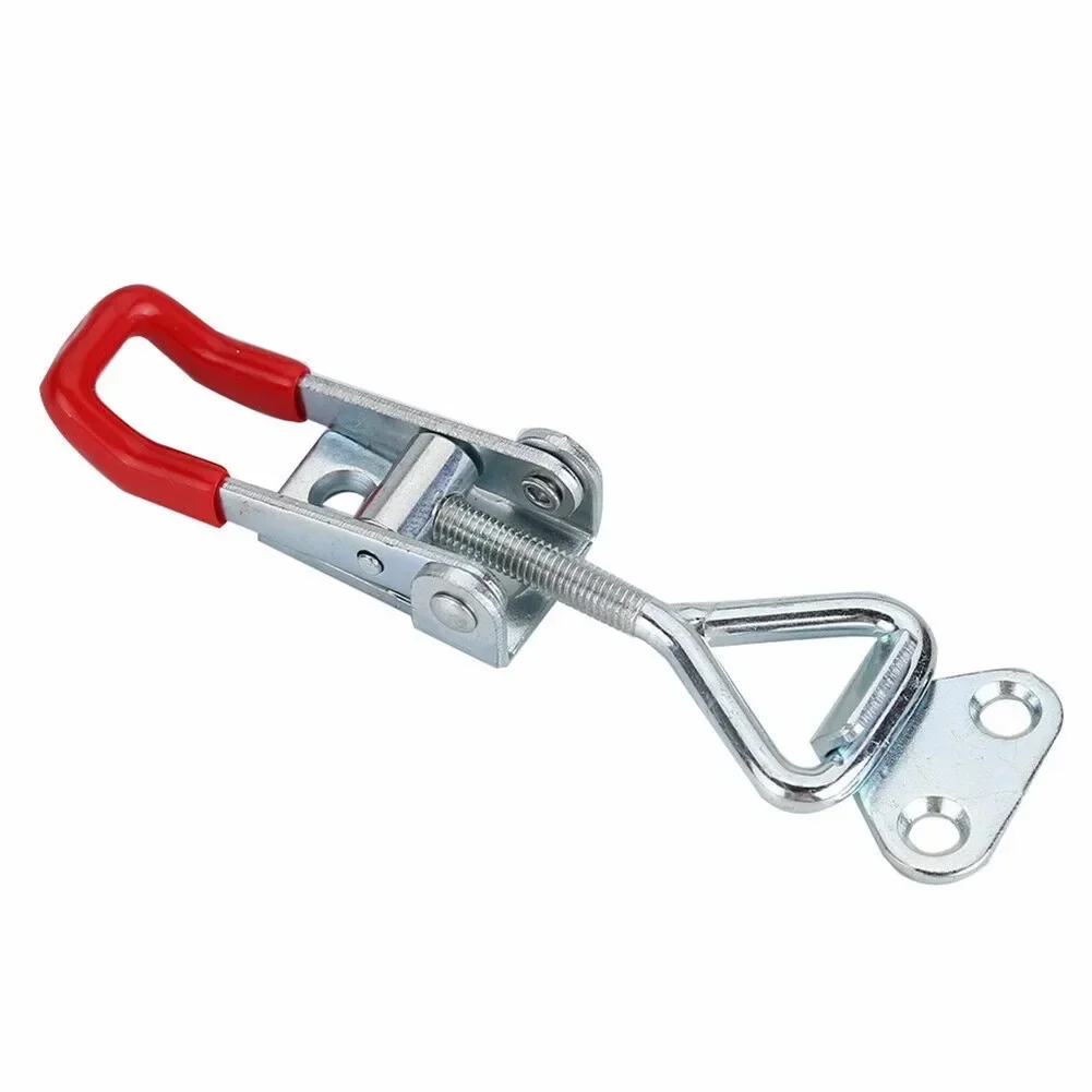 Toggle Latch Catch Toggle Clamp Adjustable Cabinet Boxes Lever Handle Lock Hasp For Sliding Door Furniture Hardware lever lock