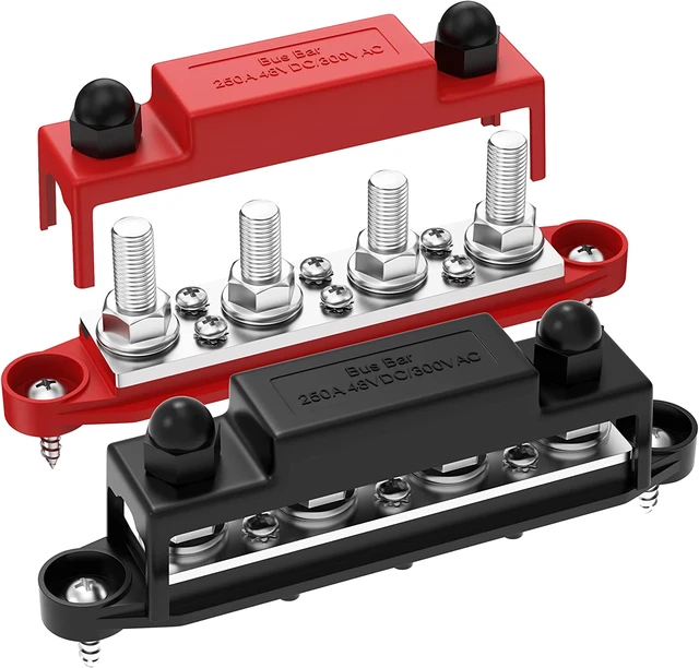 250a 12 V Sammel schiene Strom verteilungs block 12 Volt