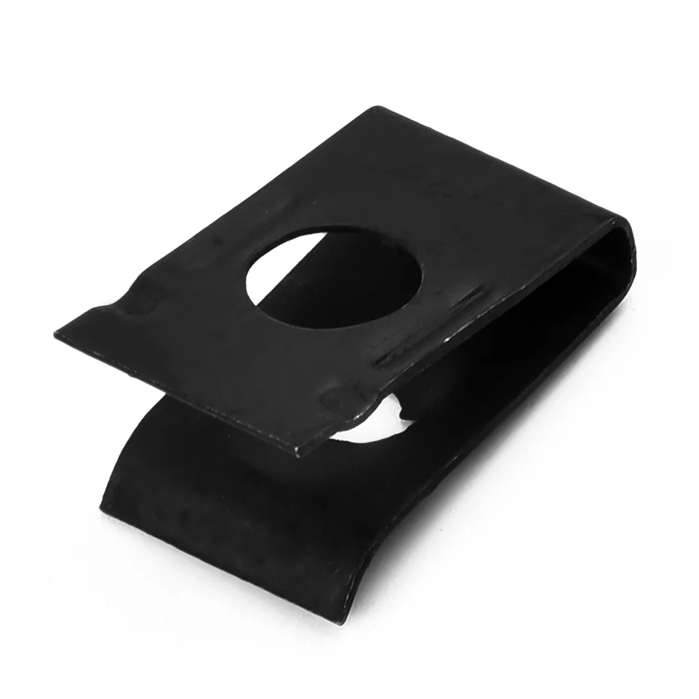 

Durable Useful High Quality New Clip Self-locking 50x Screw Spire Self Tapping Spring Plate 50pcs Fastener Parts