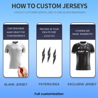 Chemise de football par sublimation en gros Kit d'uniformes de football pour hommes jacquard personnalisés Vêtements de sport d'entraînement avec logo brodé X5556 2
