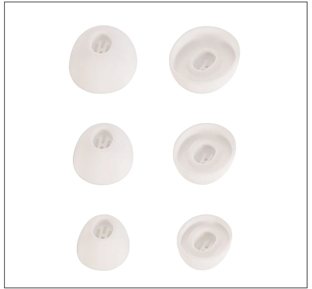 6Pcs Silicone Ear Tips for OnePlus Buds Pro 2R Earbuds Eartips for Oneplus Buds 3 TWS Tips headphones Earplugs
