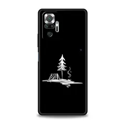 Mountain Scenery Sun & Moon Design Phone Case Cover for Redmi Note 14 Pro5G (A1)