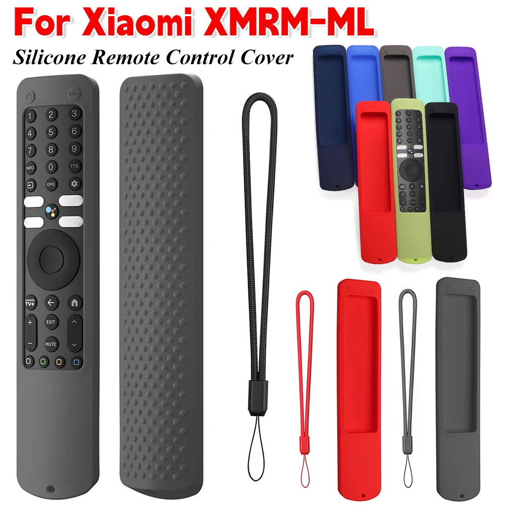 Custodia In Silicone Per Telecomando Xiaomi XMRM-P3, Verde Luminoso, Antiscivolo E Protezione 360°