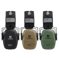 YHKEMA Anti-Noise Shooting Earmuff Tactical Hunting Folding Ear Defenders Ear Protector Hearing Protection Soundproof 2