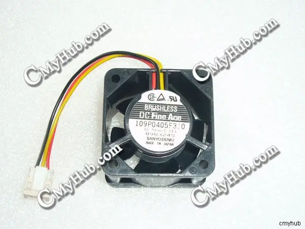 

Для SANYO DENKI 109P0405F310 DC5V 0.28A 4028 4 см 40 мм 40x40x28мм 3pin охлаждающий вентилятор 109P0405F310