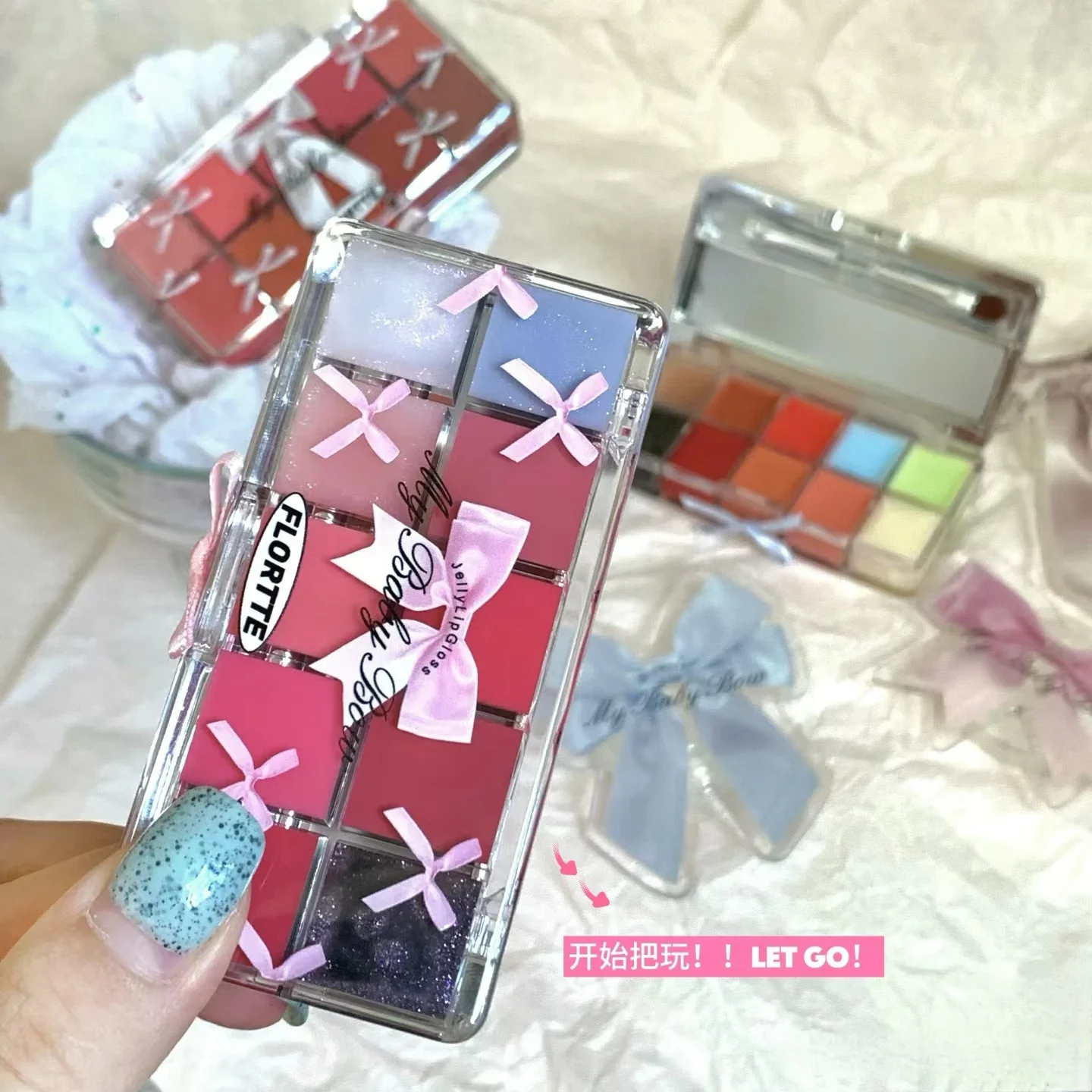 10-color jellylip gloss palette lipstick lip glaze lip makeup lip glaze lip gloss