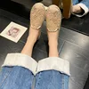 2025 New Elegent Flax Breathable Mesh Canvas Comfortable Women Elegent Weave Embroidery Pattern Shoes 5