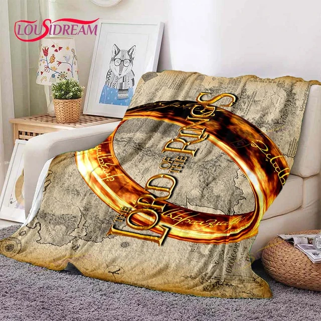 L-Lord of the Rings blanket fashion blanket Warm Blanket Flannel Soft  Comfortable Blanket Home Travel Blanket Birthday Gift - AliExpress