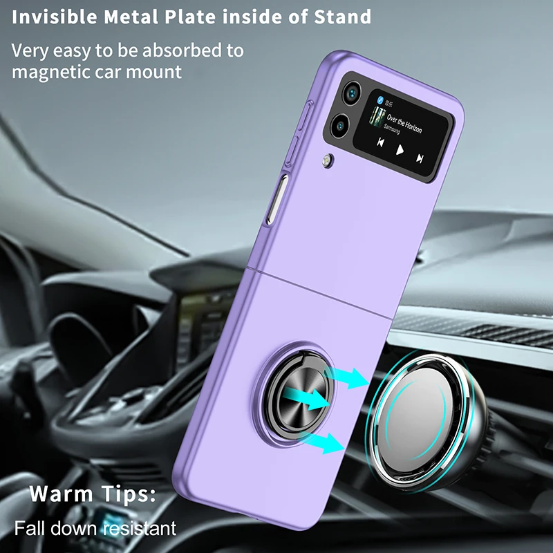 Shockproof Armor Case with Magnet Ring Kickstand