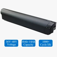 Bateria de substituição 36v 10ah 12ah 15ah 250w 350w bateria elétrica bateria reention ebike quadro battery250w
