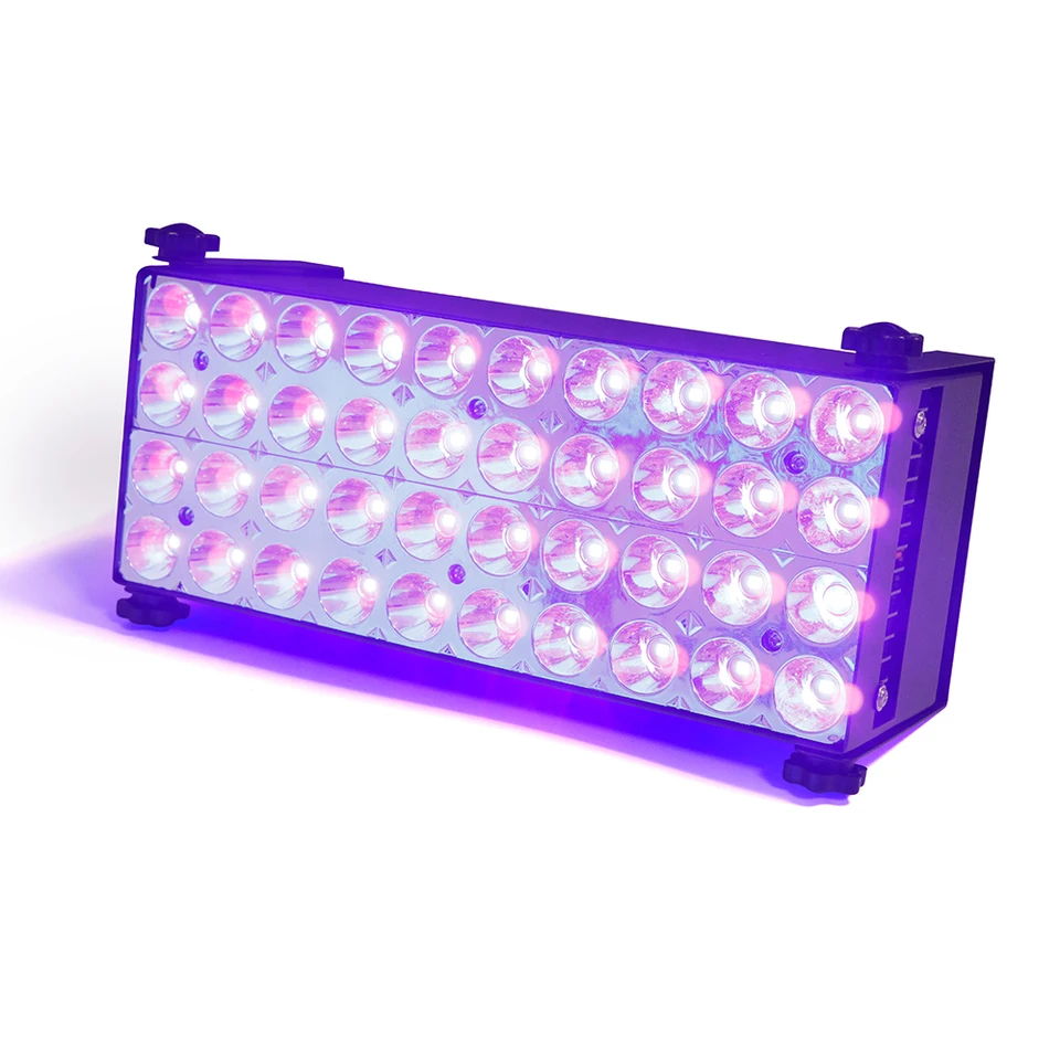 LED UV投光器 40LED 85-220V 1000W 紫外線ライト 防水ランプ UV接着剤 