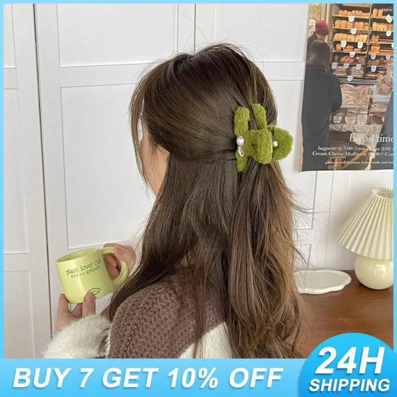 

Простой зажим для волос новые высококачественные материалы аксессуары для одежды осень-зима зажим для волос мягкий и удобный