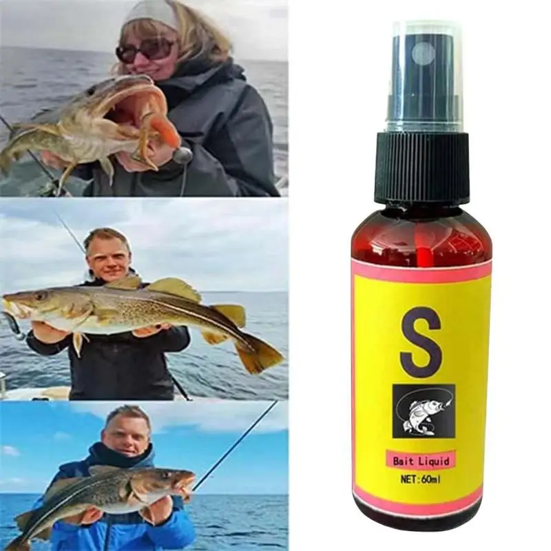 FishingBaitsAttractantsSpray60mlLuresLiquidAttractantNatural