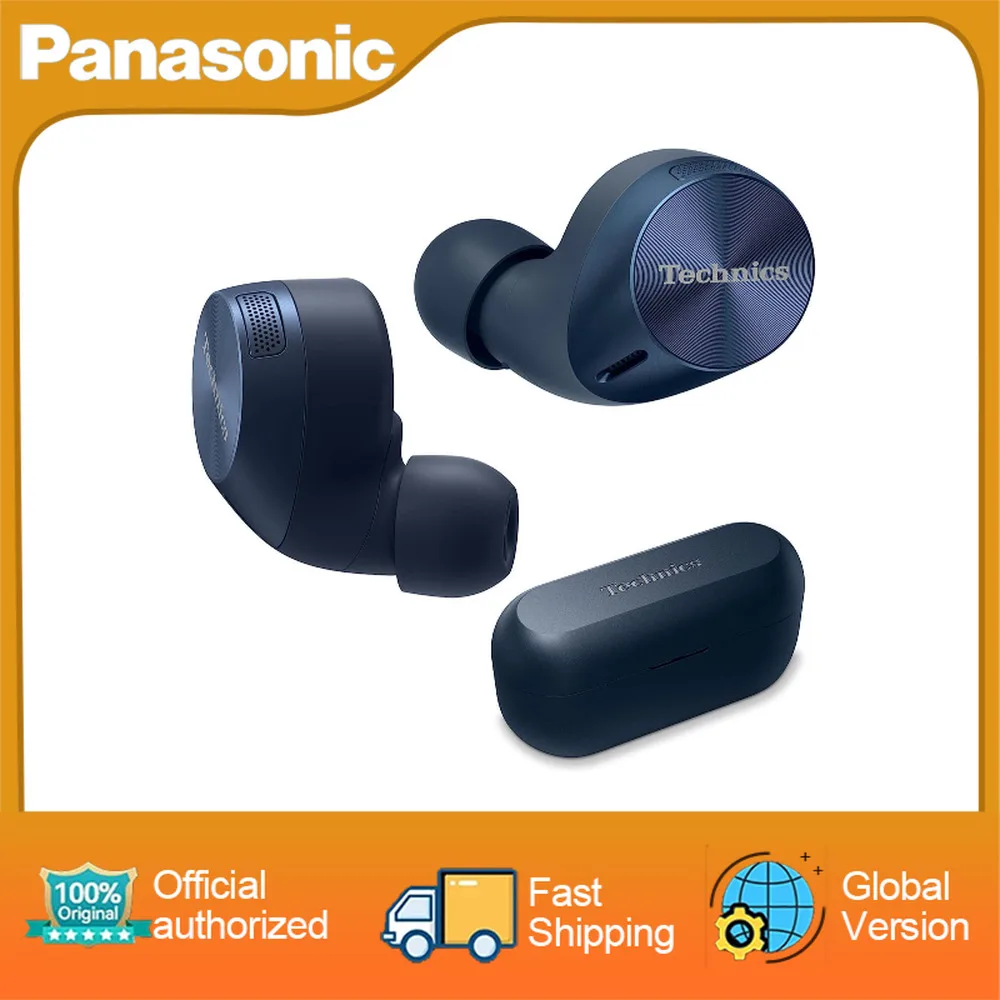 

Panasonic Technics HiFi True Wireless Multipoint Bluetooth Earbuds with Noise Cancelling AZ60M2