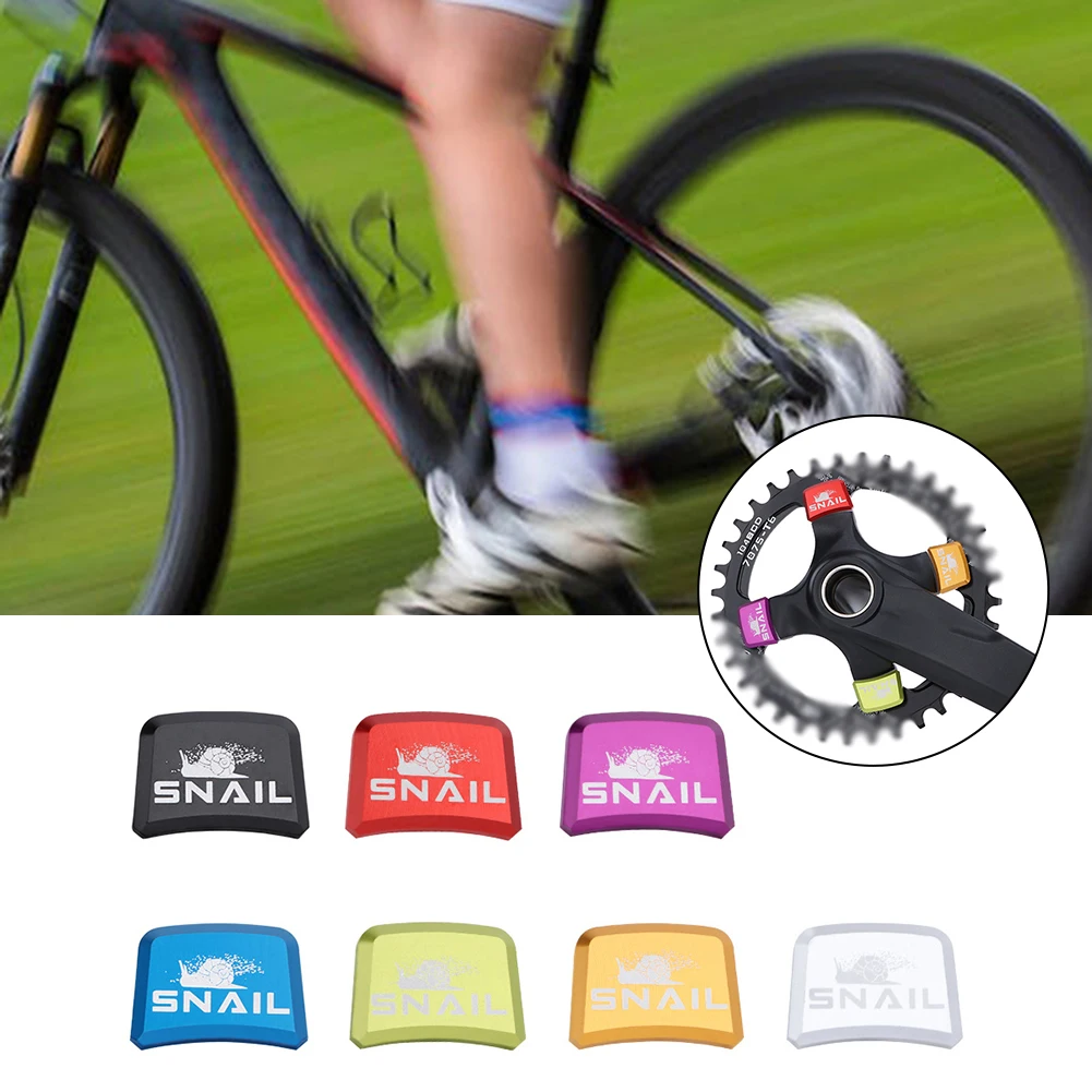 

Chainring Bolts Crank Screw Black Blue Golden Green Purple Red Silver 4pcs Aluminum Alloy Durable MTB Road Bike