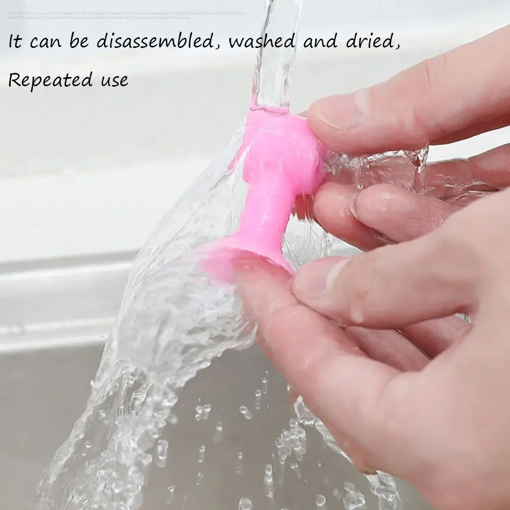 Suction Cup Type Silicone Mute Crash Pad Soft Elastic Anti-Collision Door Handle Stopper Simple Multicolor Silent Doorknob Cover door stopper silicone door stopper door stopper bumpers