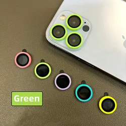 Radiant Ceramic Camera Lens Protector - iP 16 or 16 PLUS (Green)
