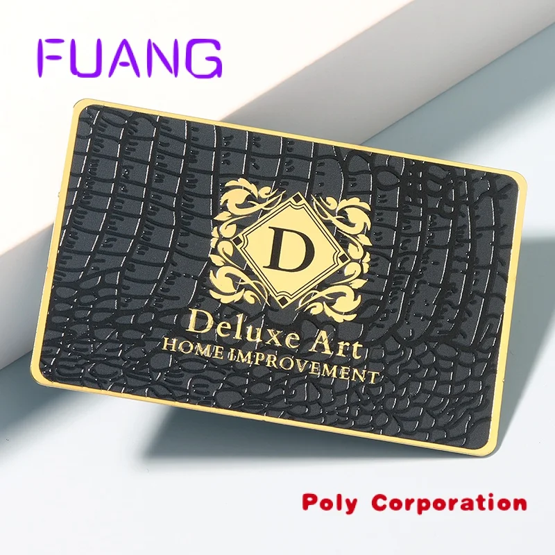 

Custom Metal Cards Luxury Credit Card Size Vip Member Metal Business trading Card with Laser Engraving Logo Customized