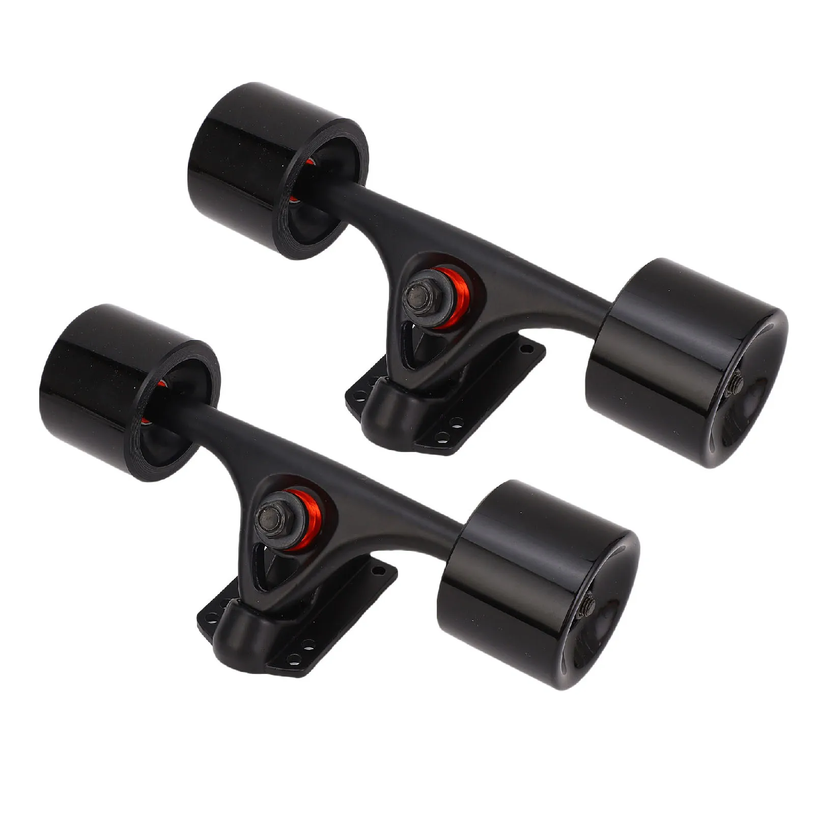 Skateboard trucks detailed view