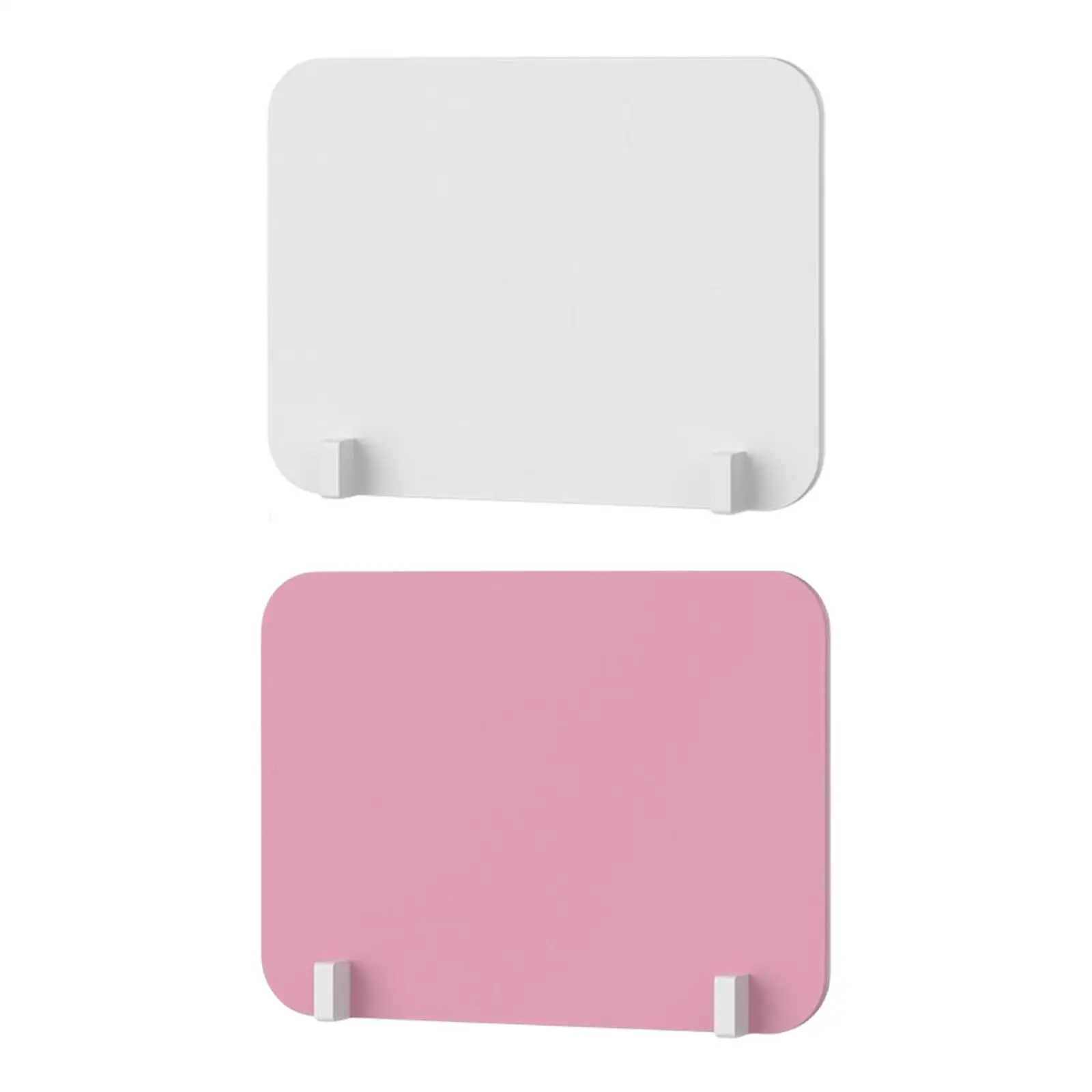 Desk Partition Screen Desktop Partition Sneeze Guard Privacy Divider Protective Screens Desk Divider for Office Desk Easy to Install Mounted