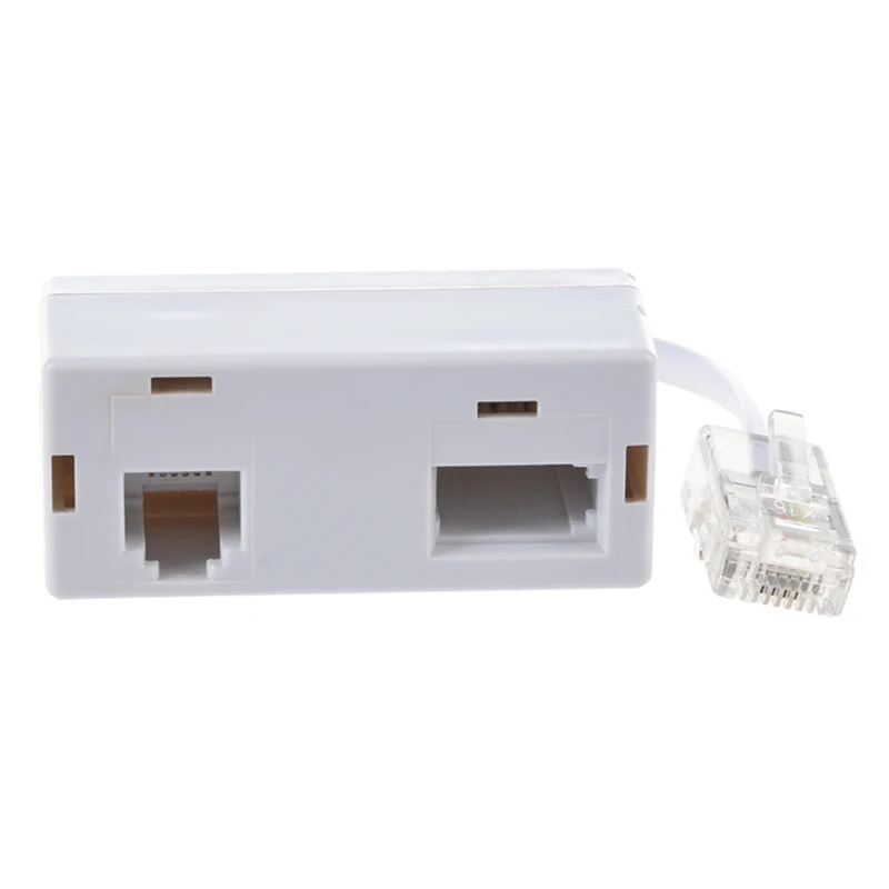 

Hot kf-RJ45 Plug to BT RJ11 Secondary Splitter Telephone Adapter