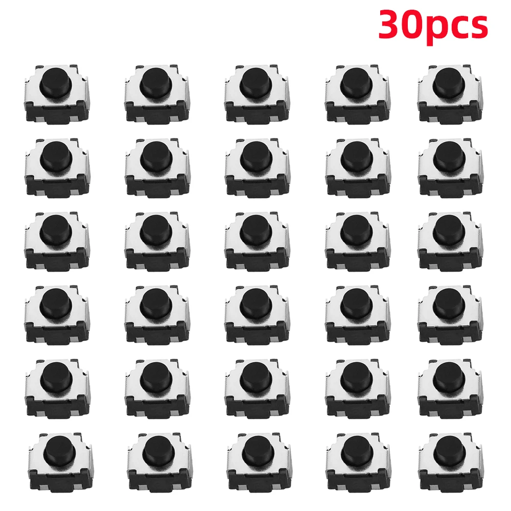 Bulk Pack of Micro Switch Buttons for Joy-Con Tactile Bumper Replacement