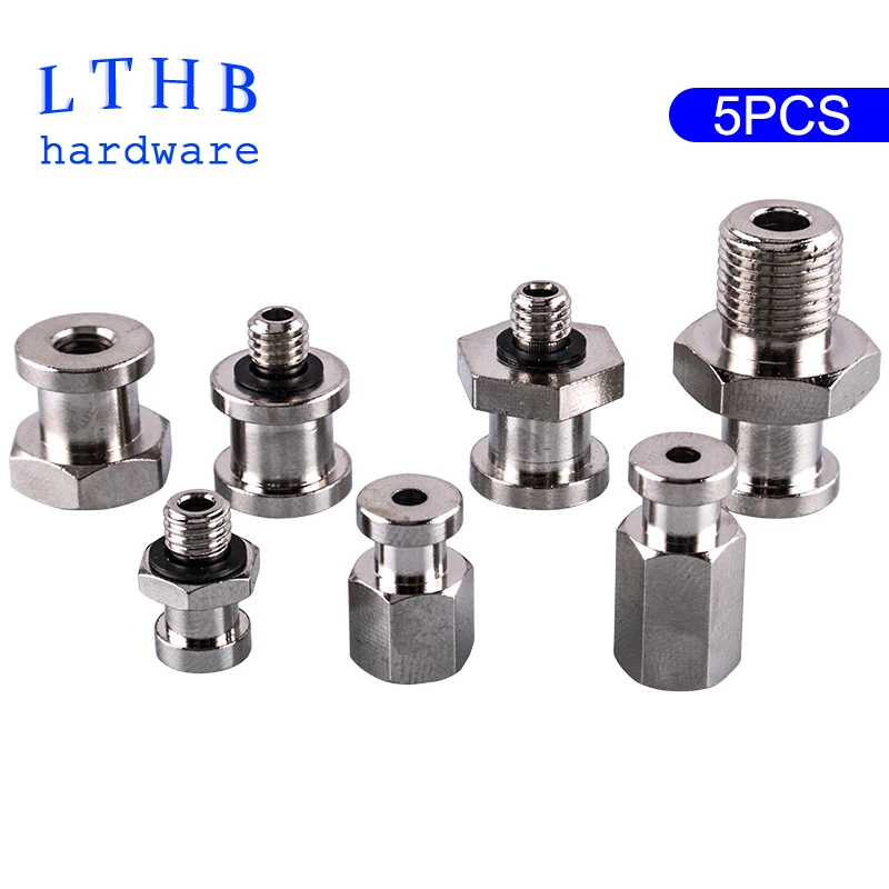 Manipulador Vácuo Ventosa Hardware Adapter Fio Grande Cabeça Pequena Acessórios Pneumáticos m4 m5