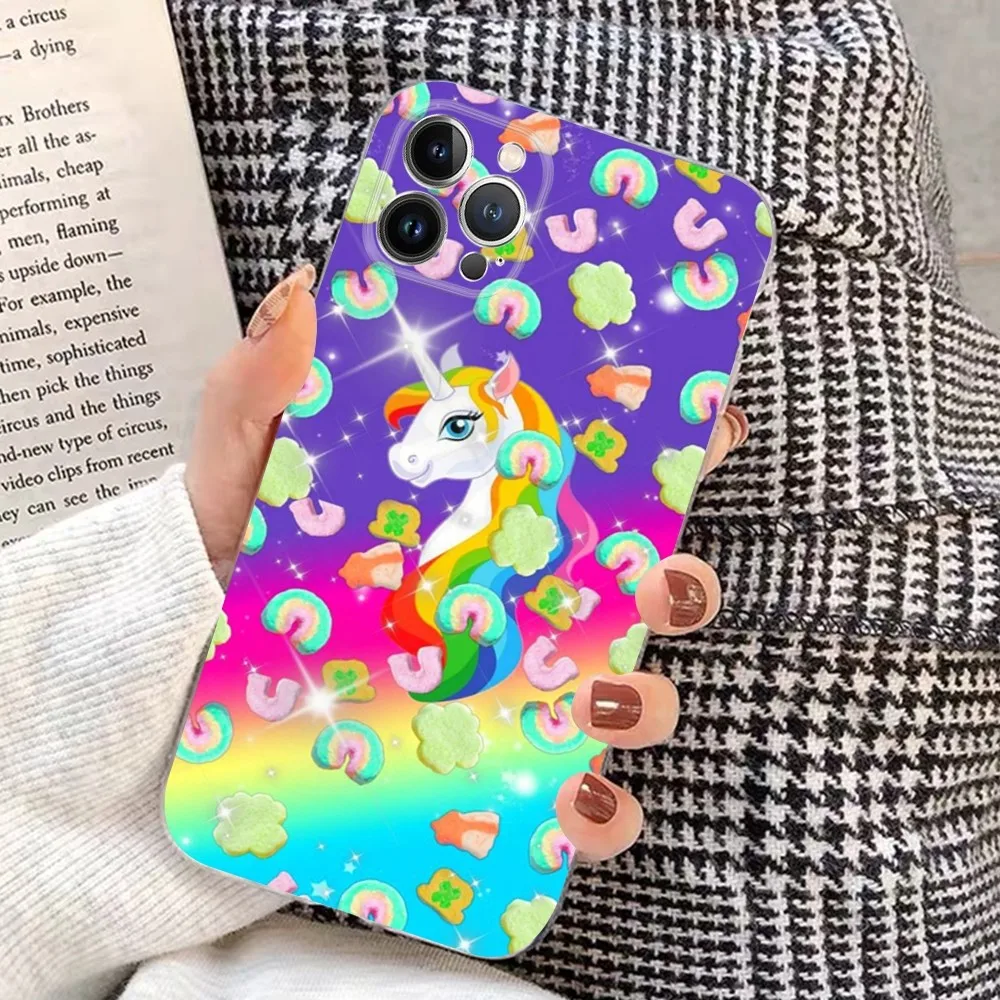Vibrant Pink Unicorn Rainbow Phone Case Cover