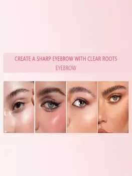 Long-Lasting Eyebrow Styling Gel Portable 3D Waterproof Eyebrow Enhancers Cream Natural Setting Eye Brows Styling Women - Thumbnail 8