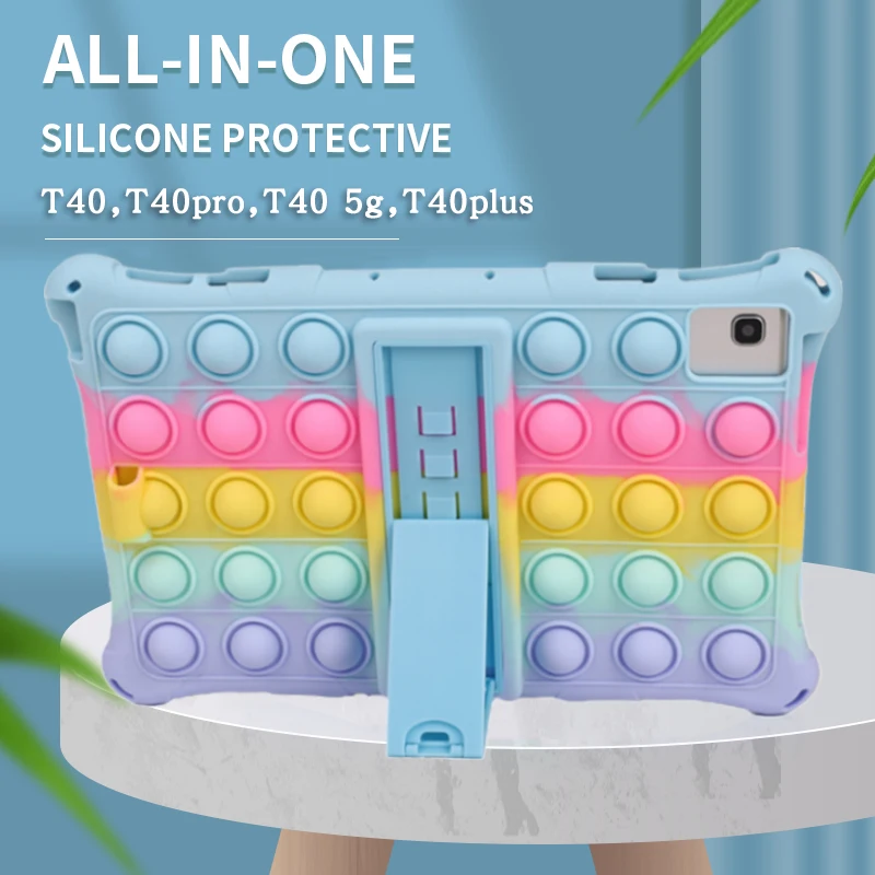 Custodia Protettiva In Silicone Per Teclast T40 5G Supporto Addensato Custodia Morbida Per Tablet Pc Teclast T40 Plus T40 Pro
