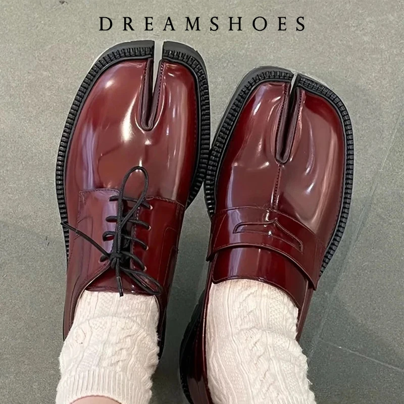 Women Shoes Women Flats Split Toe Shoes Casual Shoes Size 35-46 New Split Toe Flats Slip-On