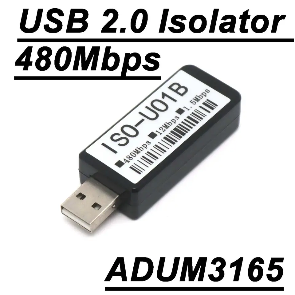 ADuM3165 USB 2.0 Digital Isolators 480Mbps USB High-speed Isolated for DAC Decoder Audio Elimination Current Sound POWE filter image 1