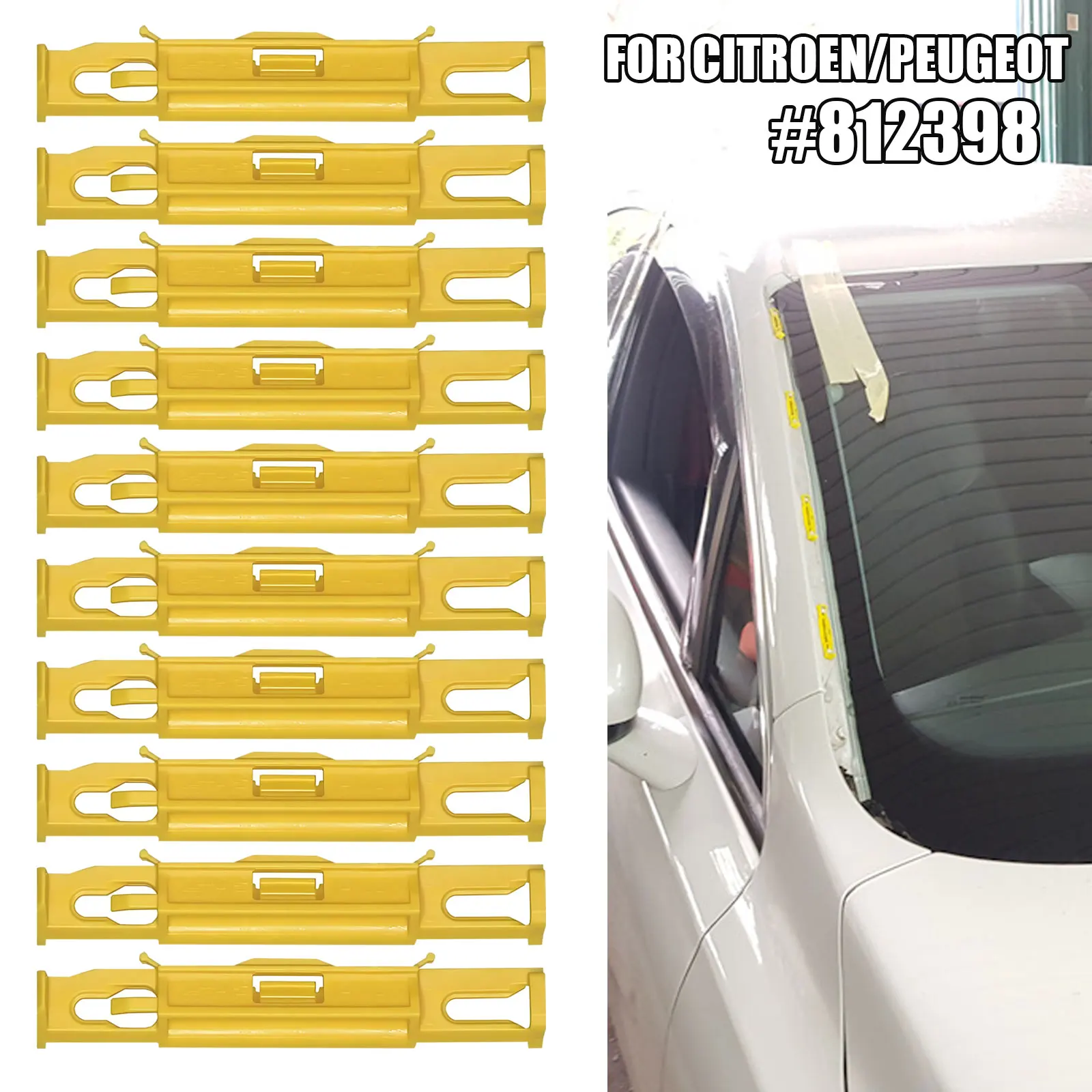 811025 812398 Clip per modanatura parabrezza per Peugeot 3008 4008 5008 508 308 Croen C4 C5 C6 DS4S DS5 DS6 34 811025 812398 Clip per modanatura parabrezza per Peugeot 3008 4008 5008 508 308 Croen C4 C5 C6 DS4S DS5 DS6 34