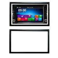 Universal Car Stereo Radio Panel 2Din Frame Surround Panel Electronics GPS Navigation Fascia Bezel For 7 Inch Screen Car Audio 3