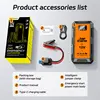 Car Jump Starter Portable 12V Petrol Diesel Starting Device Cables Portable Power Bank 2000A Car Battery Charger Buster