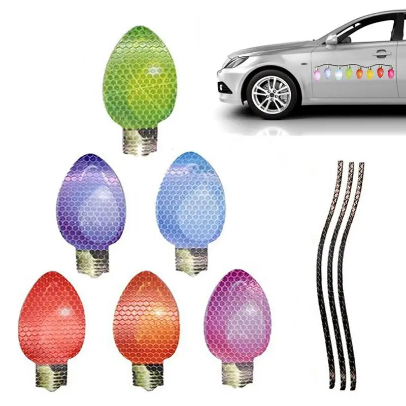 

Christmas Car Refrigerator Decorations Car Decorations Magnets And Decals Refrigerator Garage Magnet Decals For Christmas Holida