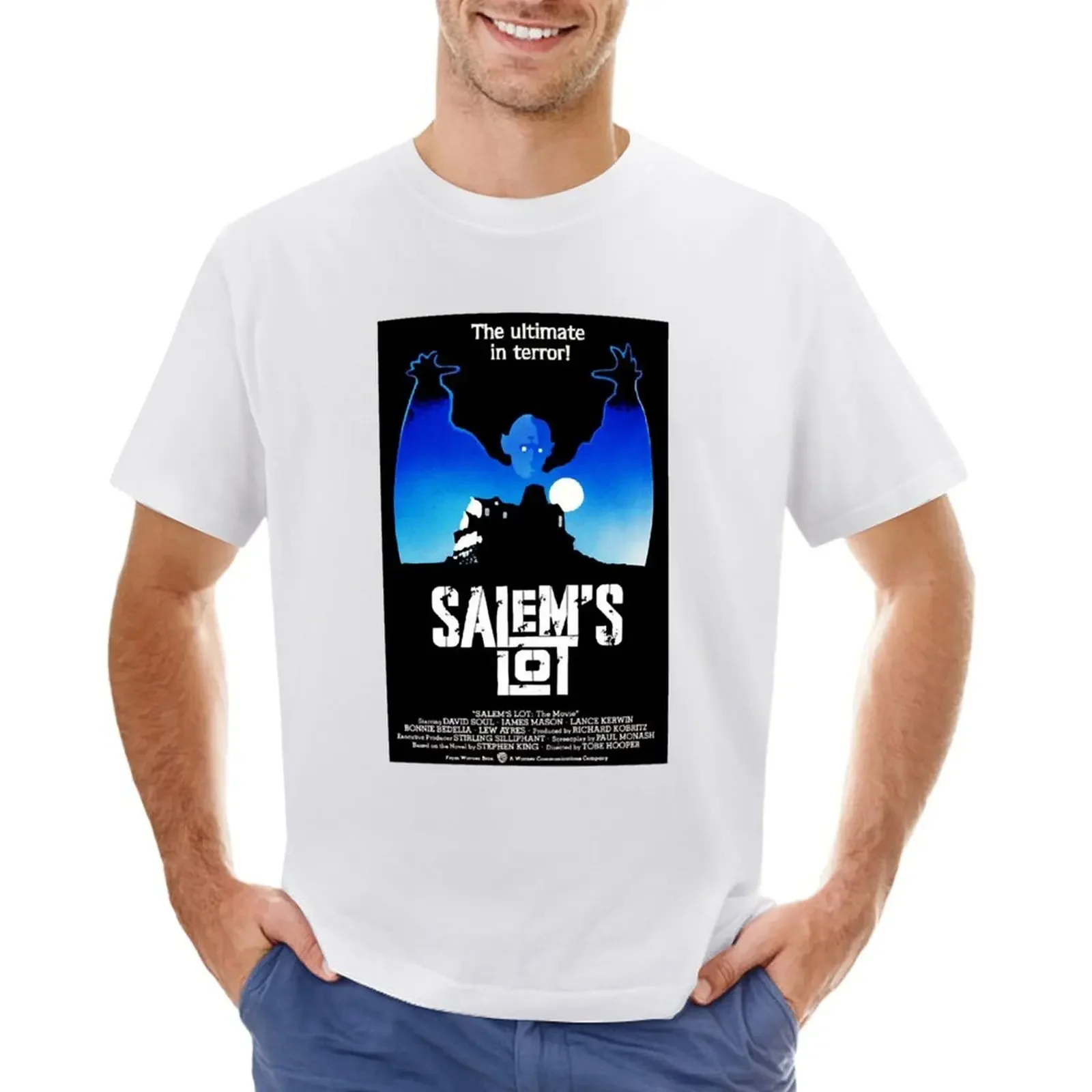 

SalemsLot T-shirt blanks summer top cute clothes oversized t shirts for men