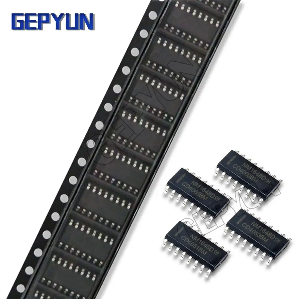 10PCS-CD4011BM-CD4060BM-CD4066BM-CD4001BM-CD40106BM-CD4013BM-CD4051BM ...
