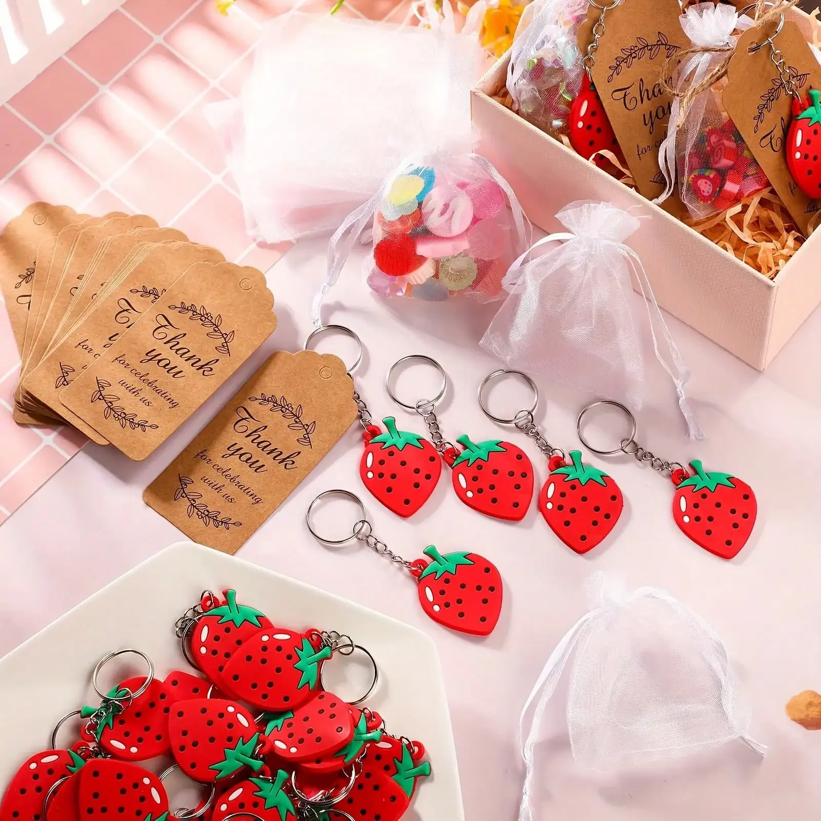 37pcs Guitar Keychain Set for Gift Items