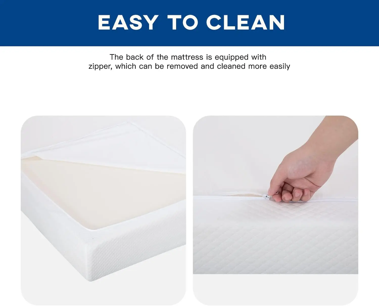 Full Mattress 6 inch Gel Memory Foam Mattress for Cool Sleep & Pressure Relief, Medium Firm Mattresses -US Certified