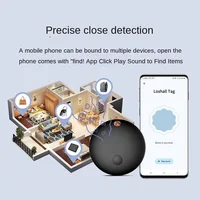 Mini gps Dual System Tracker For Apple Find My/Android Google Find Hub App Item Finder bag/Key Locator Smart Bluetooth Tracker - Image 3