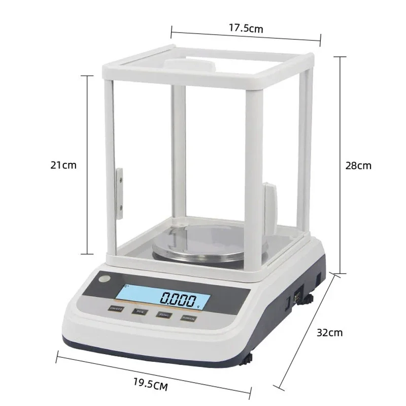 Precision Scale Jewelry Digital Scale Lab Precision Analytical Balance Weight 200g/300g 0.001g