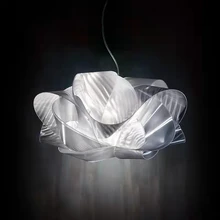 

Nordic modern Light luxury Flower Hanging Simple design Creative Bedroom Living room Dining room Lamp New Acrylic LED lamps