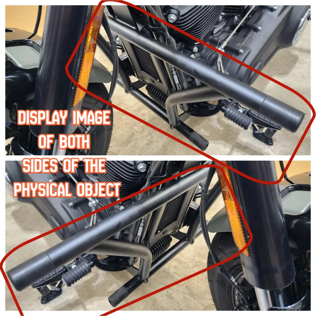 할리 소프테일 팻밥 스포츠 글라이드 소프테일 슬림 2018년 이후 모델용 모터사이클 하이웨이 페그 2단 크래시 바 엔진 가드 포워드 컨트롤