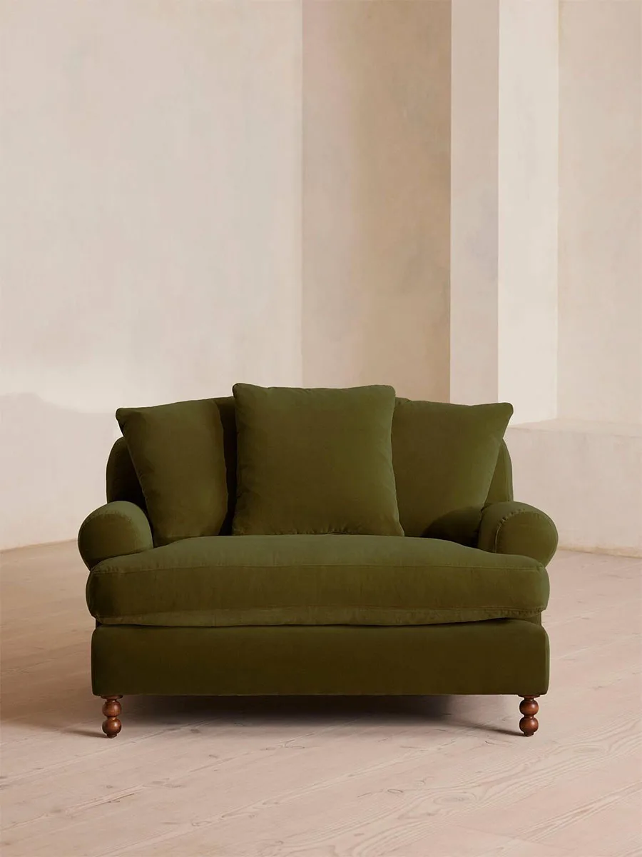 

French Vintage Solid Wood Sofa, Living Room, Leisure Sofa and Chair