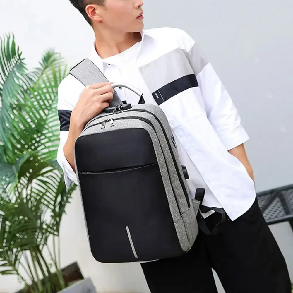 "Anti-Theft Waterproof Laptop Backpack for Business Travel" - Image 4