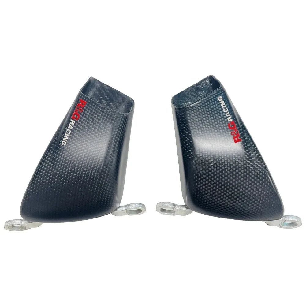 For Kawasaki ZX-4R 100% carbon fiber front caliper radiator