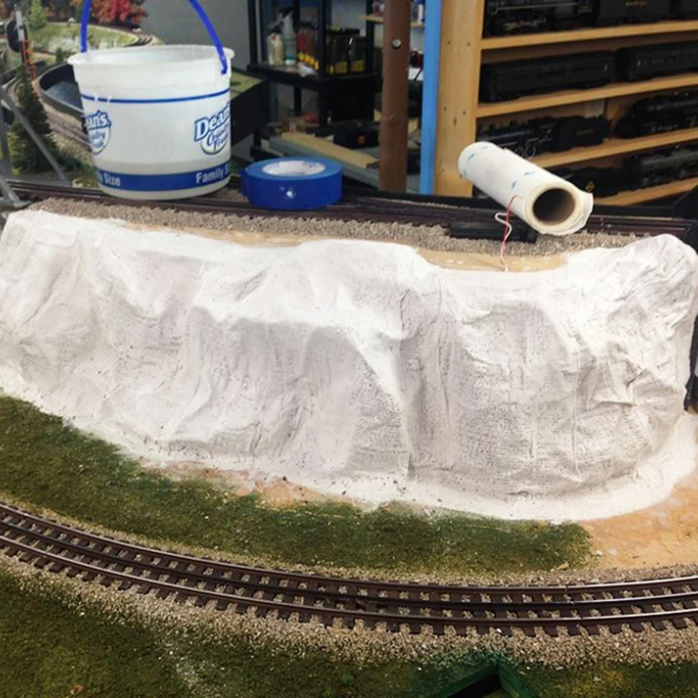 Model Terrain Mountain Plaster Cloth Sand Table mini Architectural model  DIY Materials for Train railway Scene Layout multi-size - AliExpress