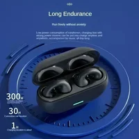 TWS Bluetooth Headset 5.3 Wireless Air Conduction Headphones Clip Ear Music Noise Canceling HD Call Sports Gaming Earphone - Image 2