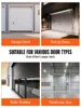 VEVOR Garage Door Seals Bottom Rubber, U Shape +O Ring Garage Door Weather Stripping, Universal Weatherproof Threshold Buffering 6